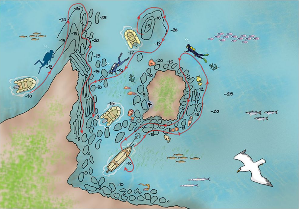 İblis Burnu Adası Dive Profile